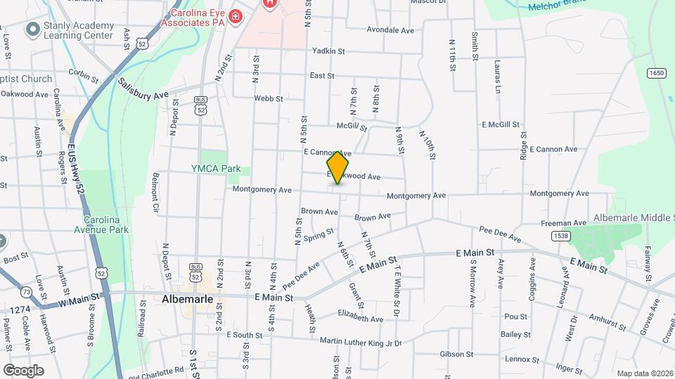 451 Montgomery Ave Map and Location Details