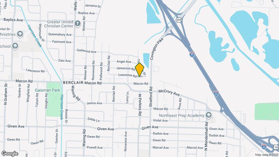 4591 Lawrence Rd Map and Location Details