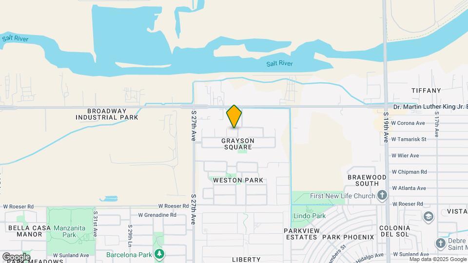 4524 S 25th Dr Map and Location Details