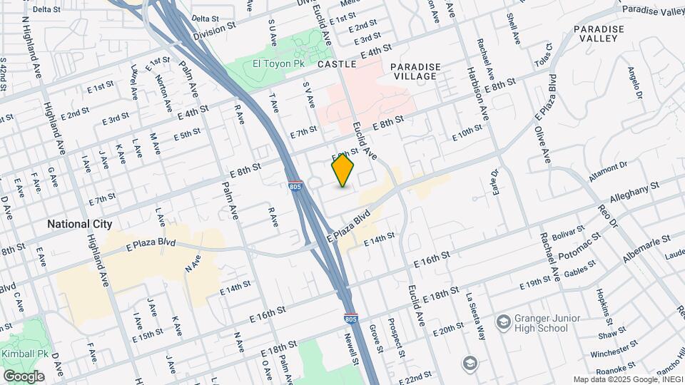 2203 E 11th St Map and Location Details