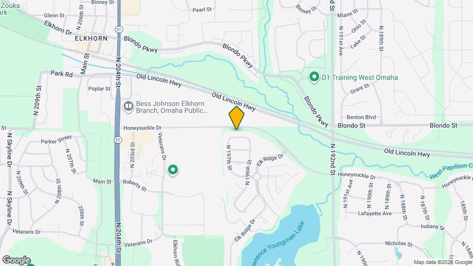 19616 Parker Street Map and Location Details