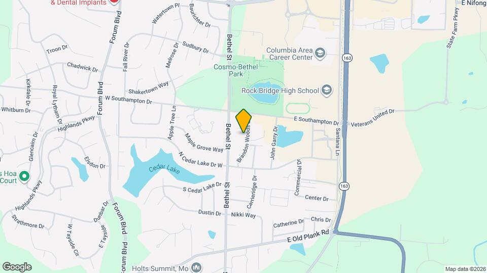 4723 Brandon Woods St Map and Location Details