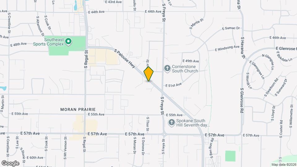 5120 S Palouse Hwy Map and Location Details