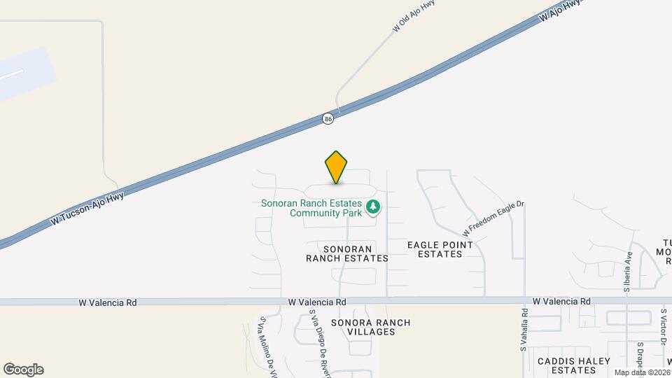 8345 W Redshank Dr Mapa y Detalles de la Ubicación