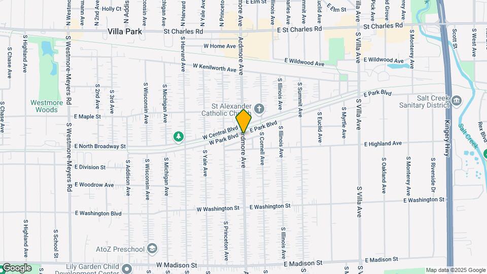 337 S Ardmore Ave, Unit 2F Map and Location Details