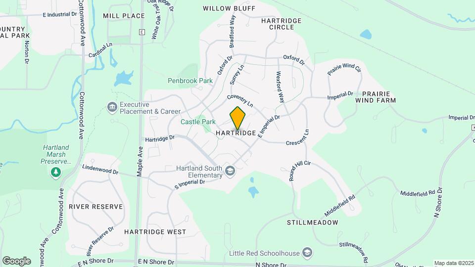 746 Penbrook Way Map and Location Details