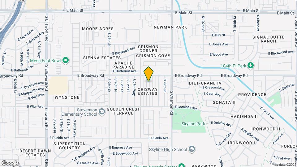 425 S 98th Pl Map and Location Details