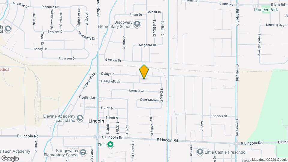 3823 E Michelle St Map and Location Details