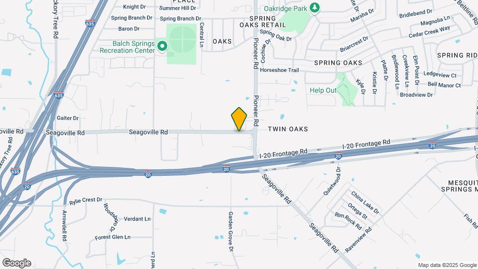 12824 Seagoville Rd Map and Location Details