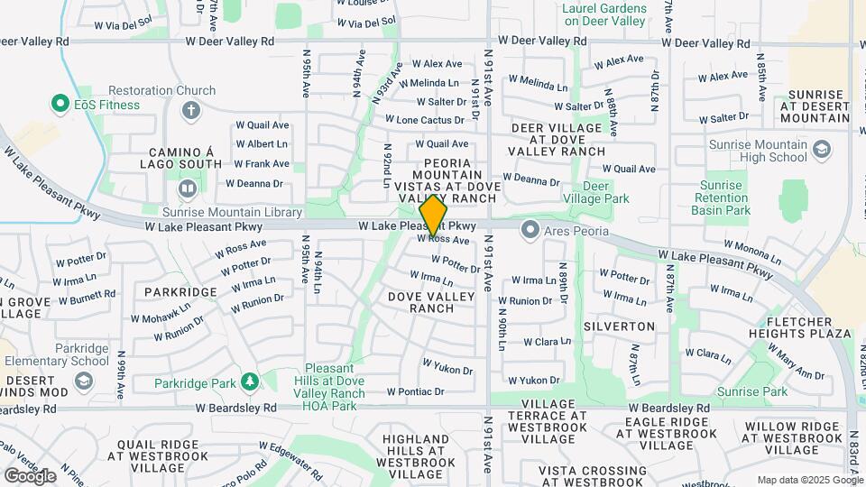 9313 W Ross Ave Map and Location Details