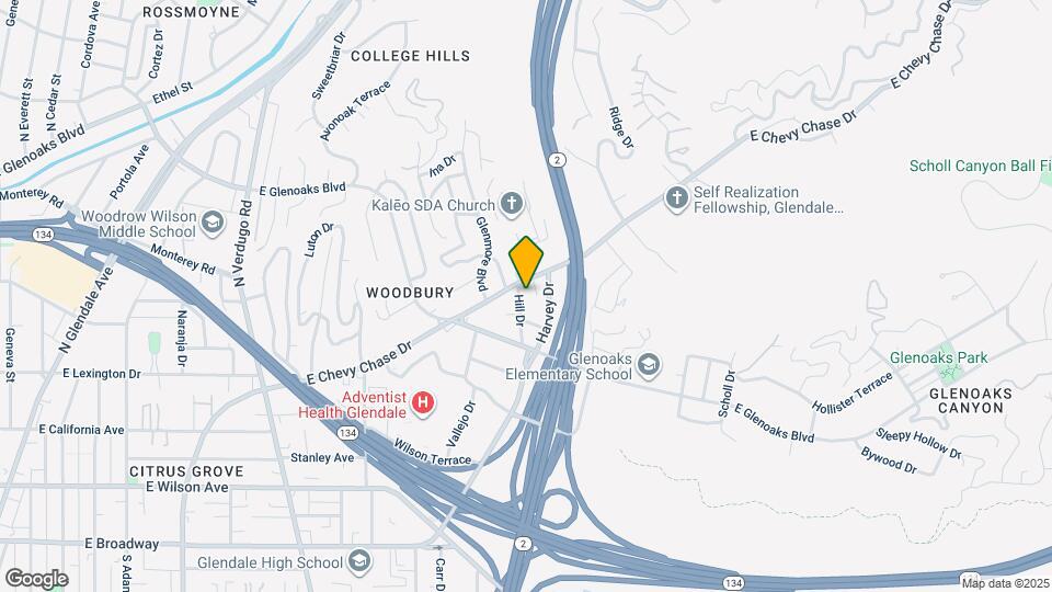 514 Hill Dr Map and Location Details