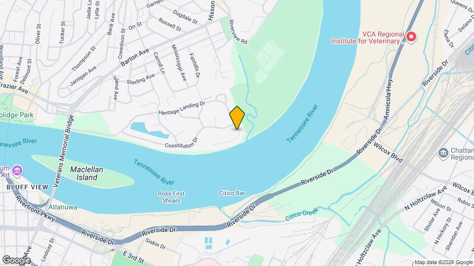 1514 Heritage Landing Dr Map and Location Details