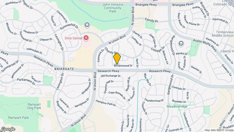 3421 Birnamwood Dr Map and Location Details