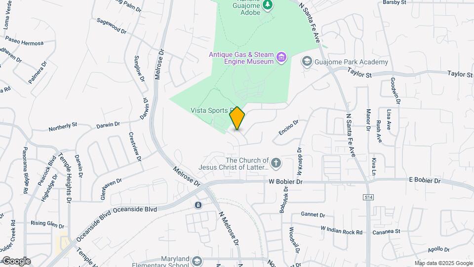 1538 Avila Ln Mapa y Detalles de la Ubicación