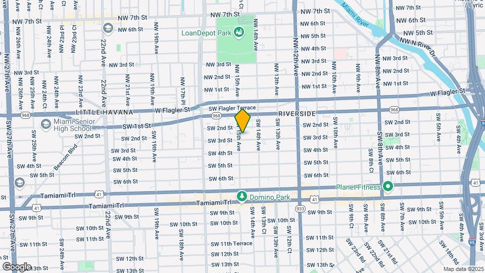 1467 SW 3rd St Map and Location Details
