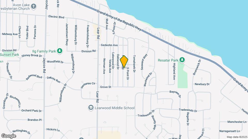 173 Forest Blvd Map and Location Details