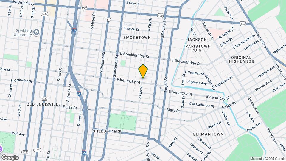 701 E Kentucky St, Unit 2B Map and Location Details