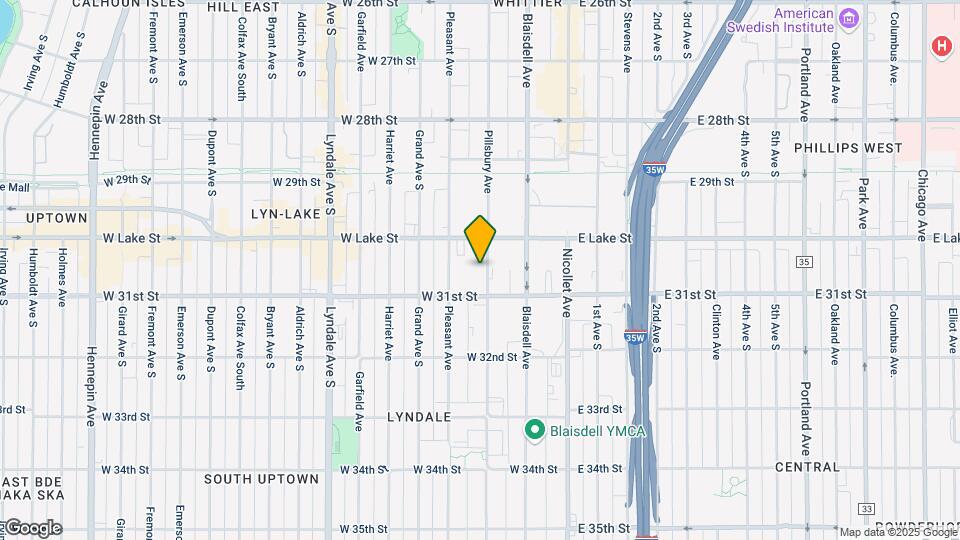 3024 Pillsbury Ave S Map and Location Details