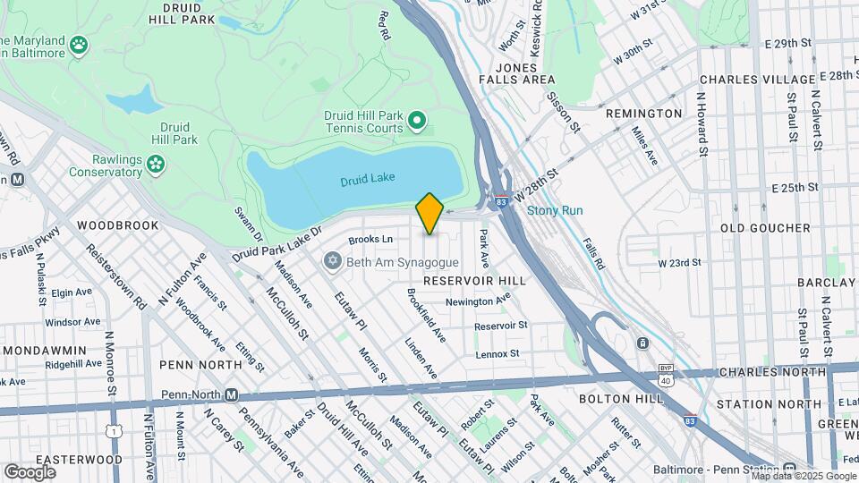 2448 Lakeview Ave, Unit 1 Map and Location Details