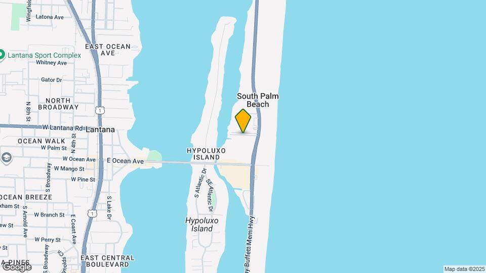 4501 S Ocean Blvd Map and Location Details