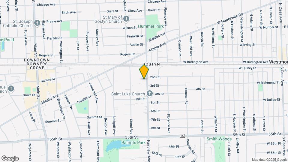 5140 Fairview Ave Map and Location Details