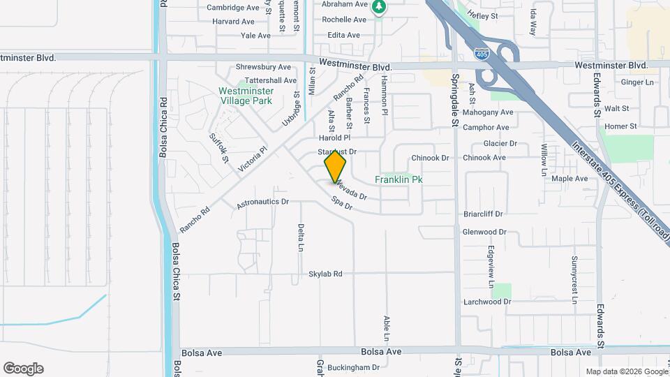 5572 Nevada Dr Map and Location Details