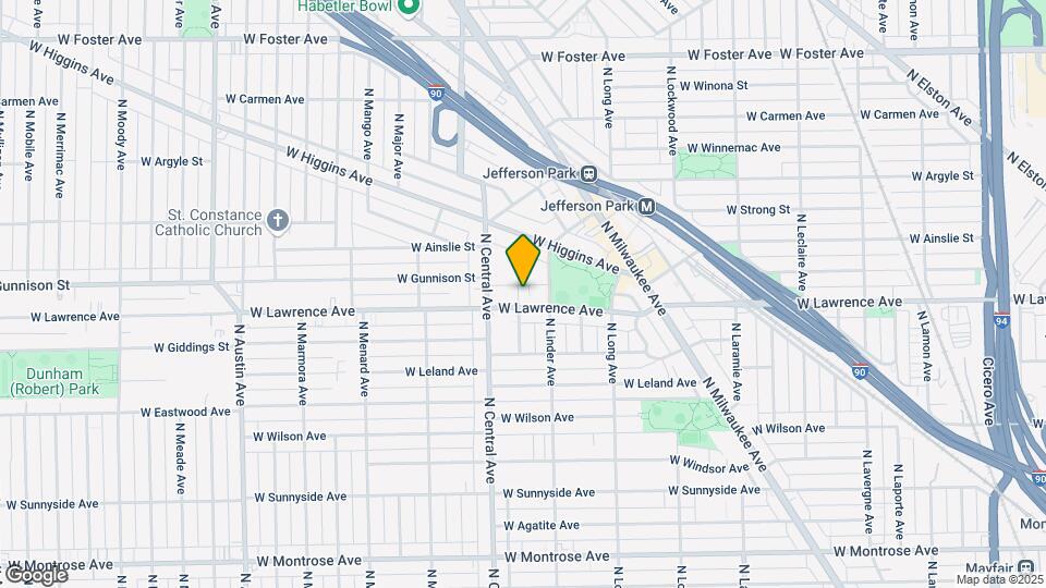 5522 W Lawrence Ave Mapa y Detalles de la Ubicación