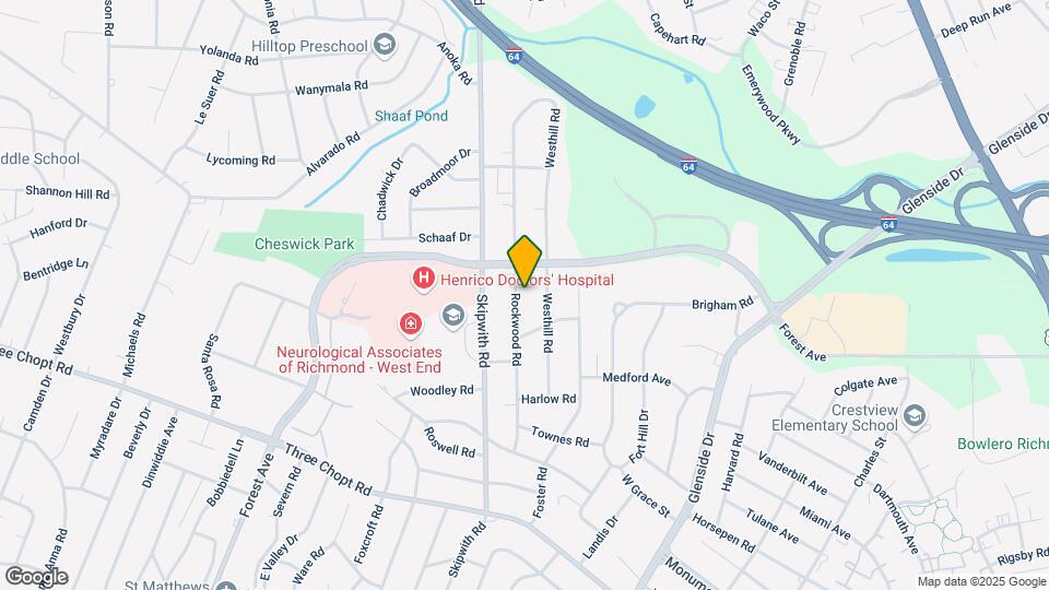 1661 Rockwood Rd Map and Location Details