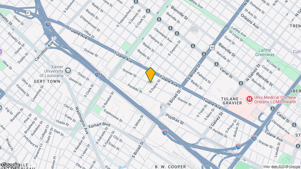 2922 Gravier St Mapa y Detalles de la Ubicación