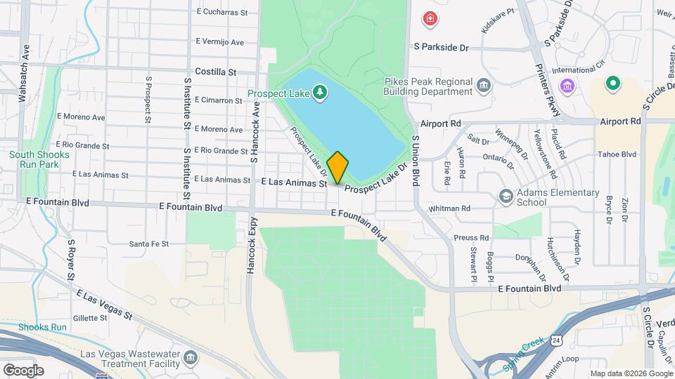 803 S Logan Ave Map and Location Details