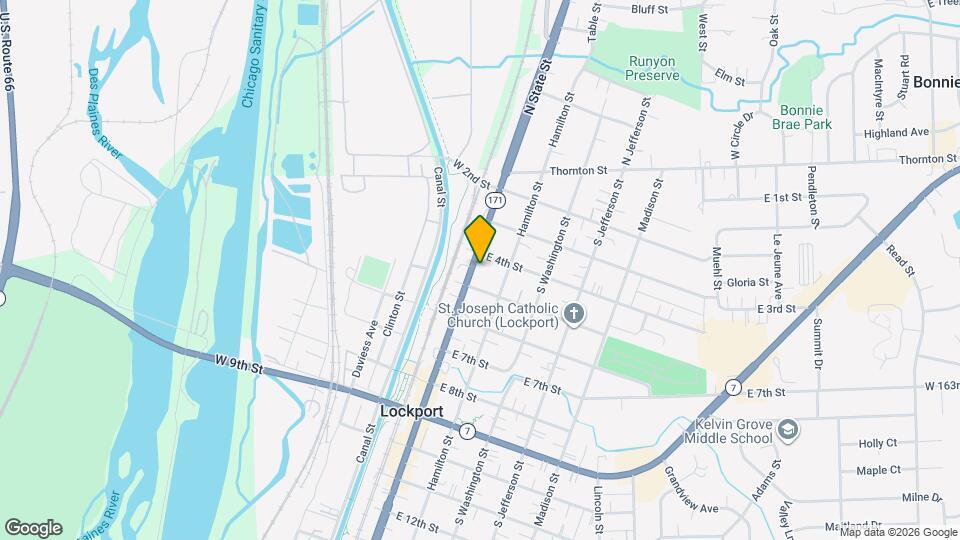 414 S State St Map and Location Details