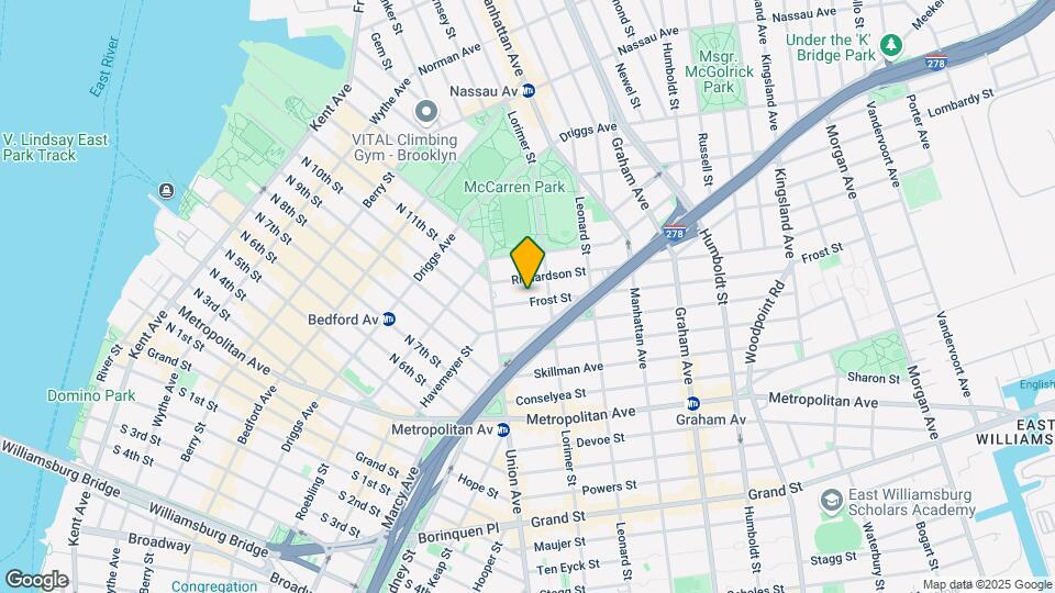33 Frost St Map and Location Details
