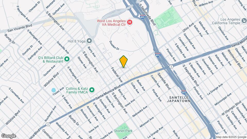 1452 Colby Ave Mapa y Detalles de la Ubicación