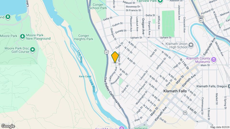 1000 California Ave Map and Location Details