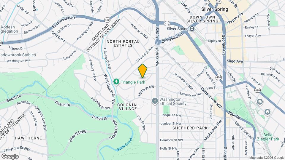 7932 Orchid St NW Map and Location Details