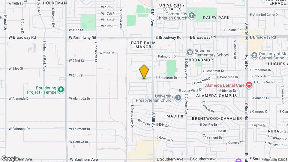26 W Concorda Dr Mapa y Detalles de la Ubicación