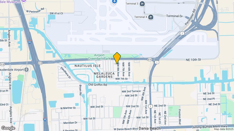825 NW 8th Ave Map and Location Details