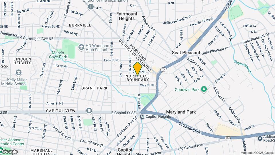 320 61st St NE Map and Location Details
