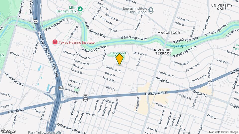 3526 Griggs Rd Map and Location Details