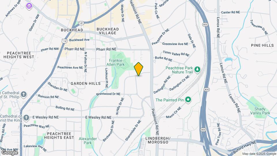 2901 N Hills Dr NE Map and Location Details