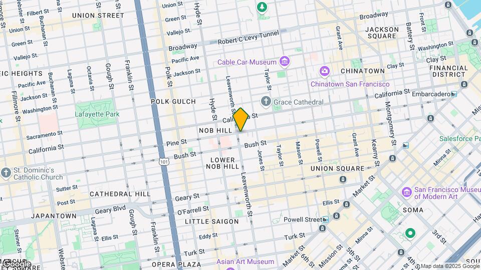 1179 Pine St Map and Location Details