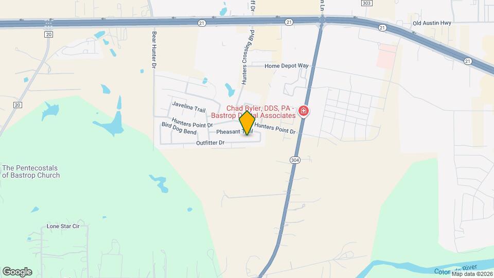 107 Outfitter Dr Map and Location Details