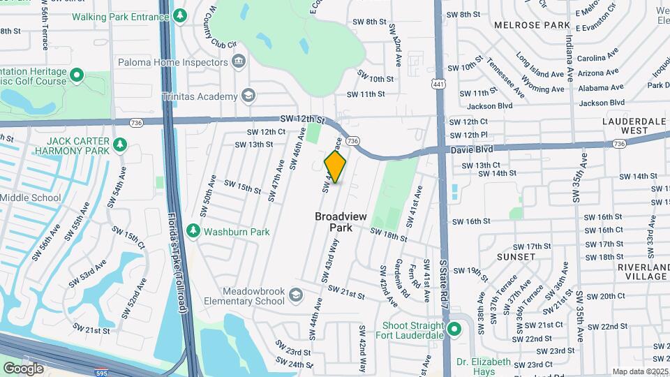 1531 SW 44th Ave Map and Location Details