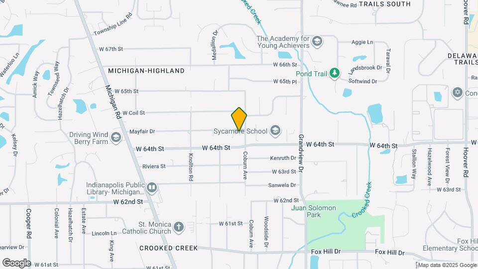 1909 Mayfair Dr Map and Location Details