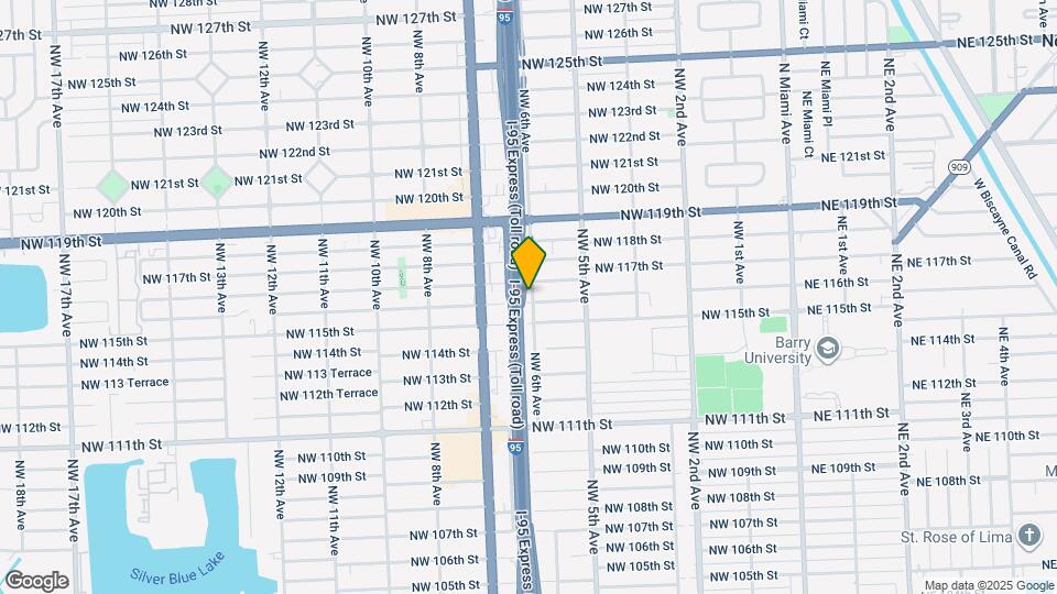 601 NW 116th St Map and Location Details
