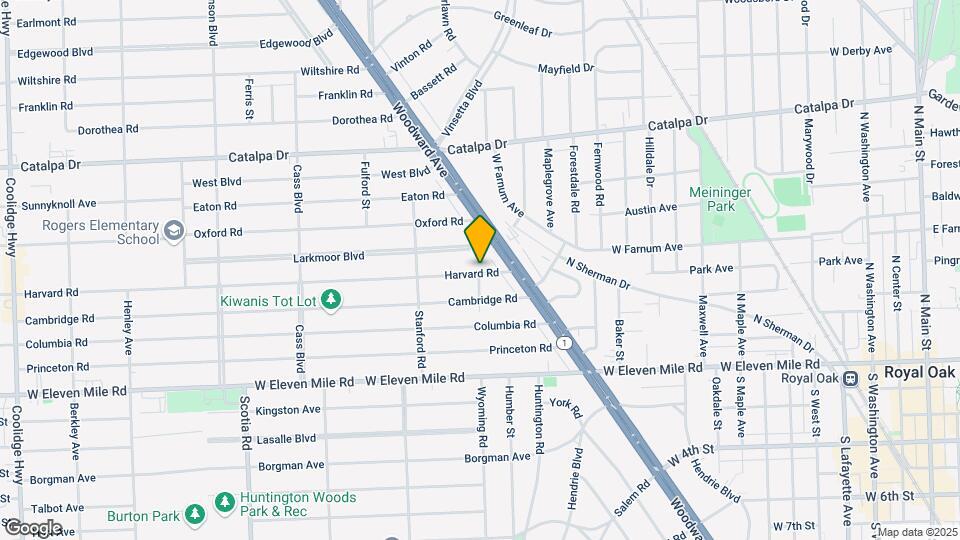 900 Harvard Rd Map and Location Details