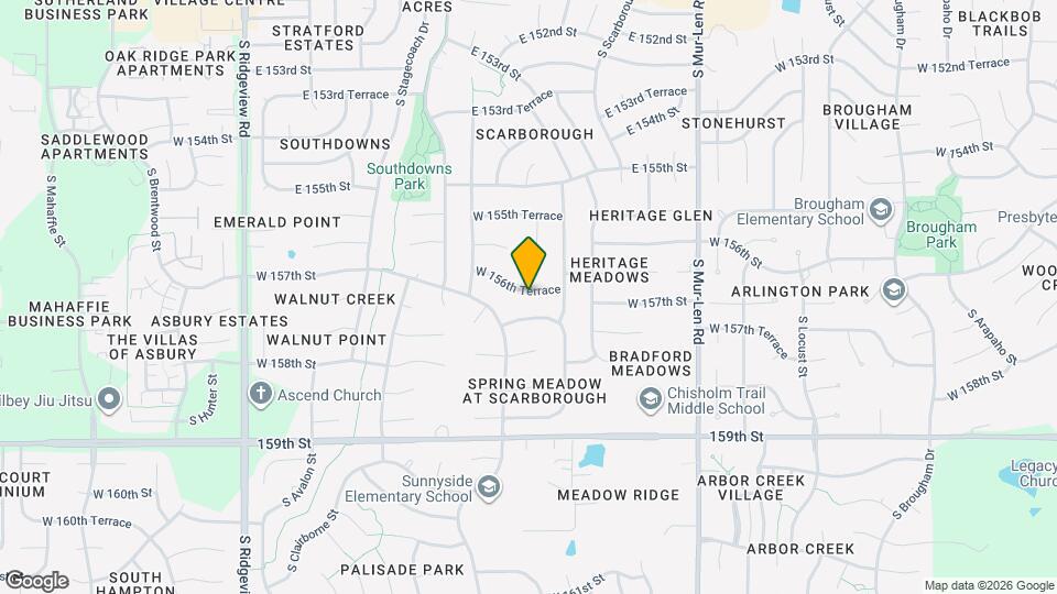 17265 W 156th Terrace, Unit WAITLH02 Map and Location Details