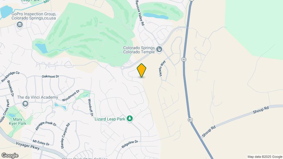 2156 Villa Creek Cir Map and Location Details
