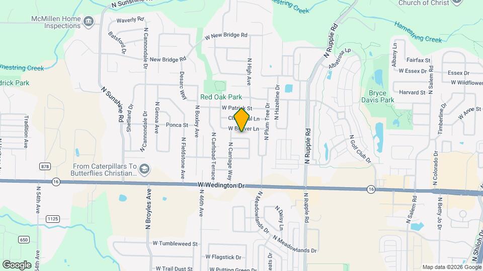 4378 W Thrasher Dr Map and Location Details