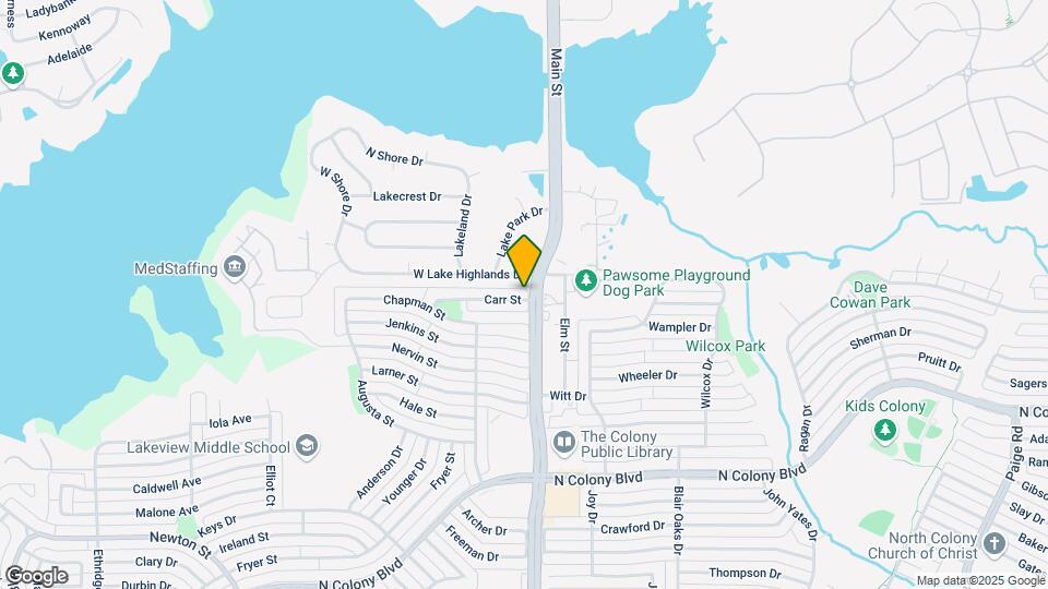 4644 Carr St Map and Location Details